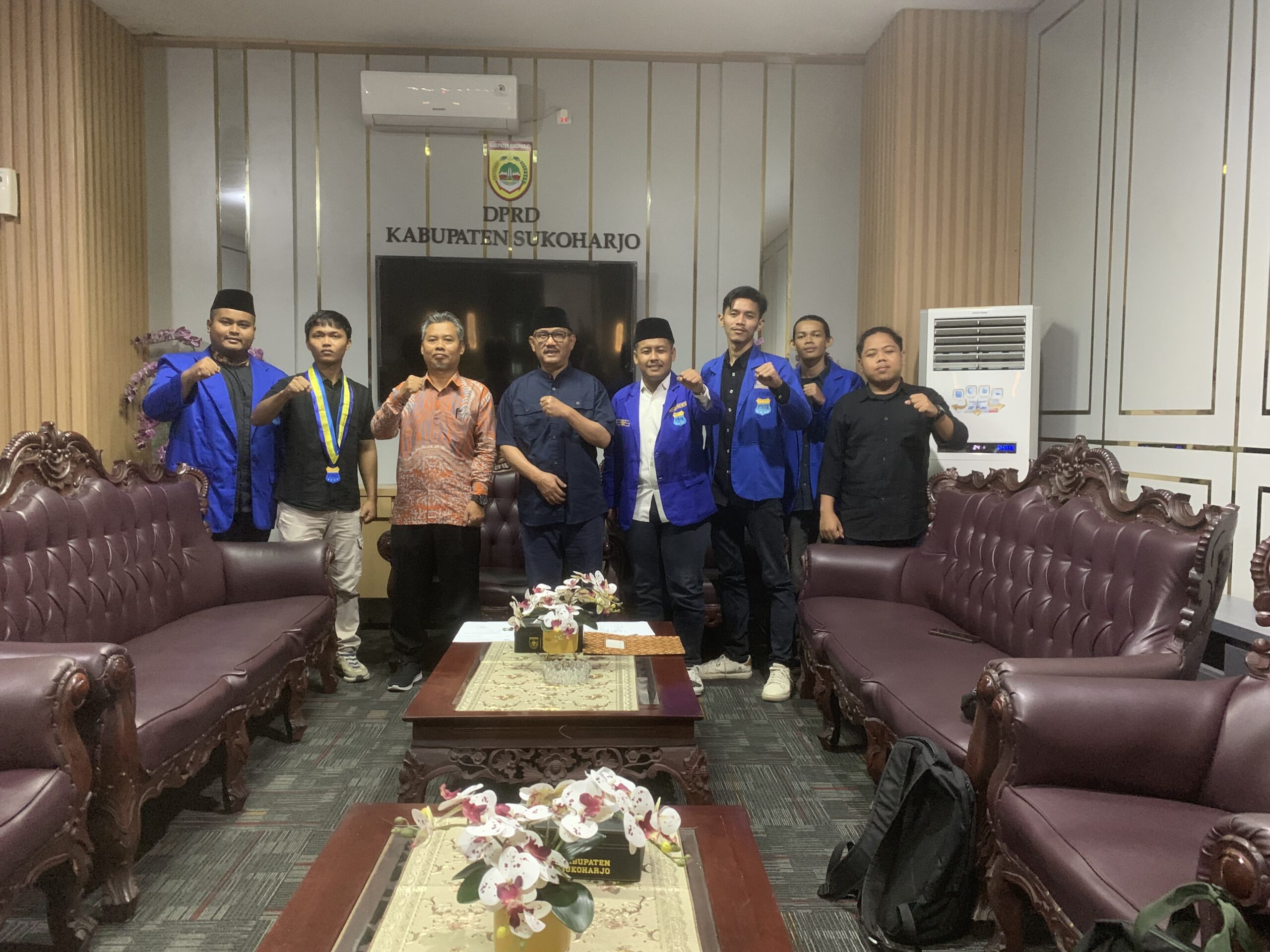 Audiensi PC PMII Sukoharjo dengan DPRD Sukoharjo